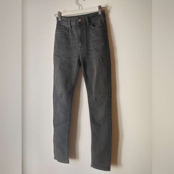 Acne Studios Peg Jean Used Black NWT Size 24 - Picture 4 of 11